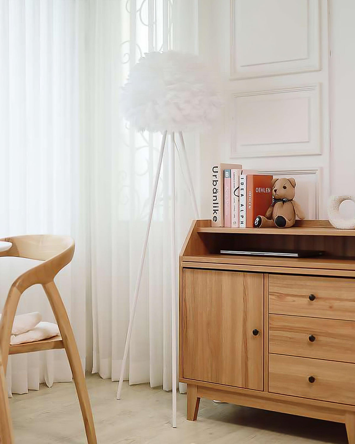 Ivthaar Organic Feather vloerlamp