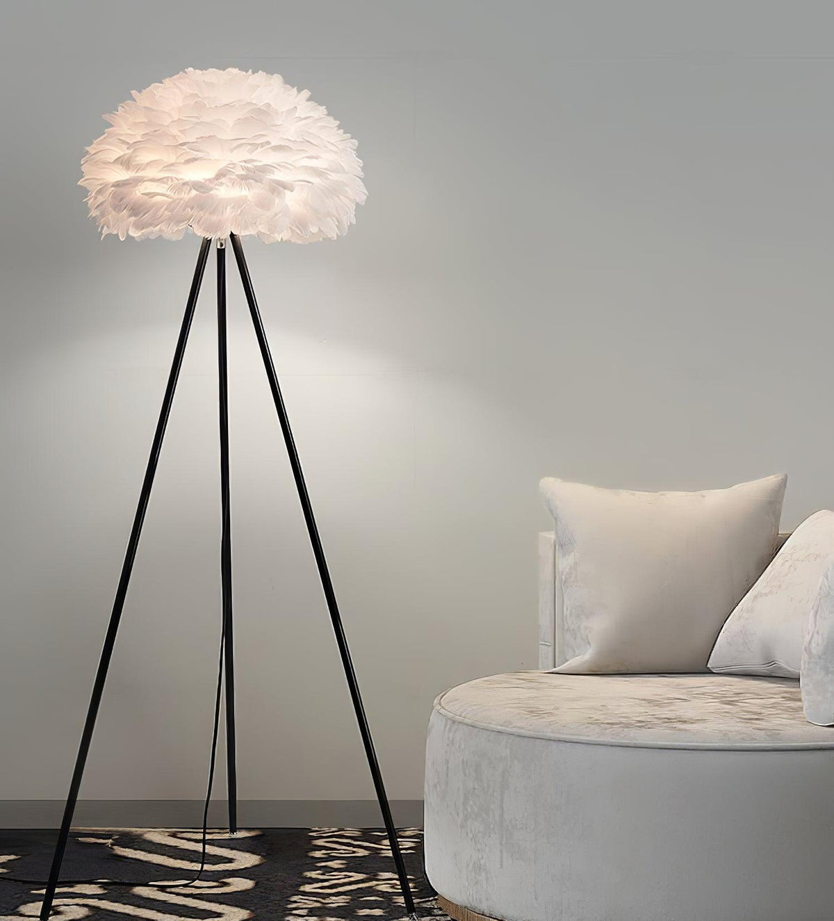 Ivthaar Organic Feather vloerlamp