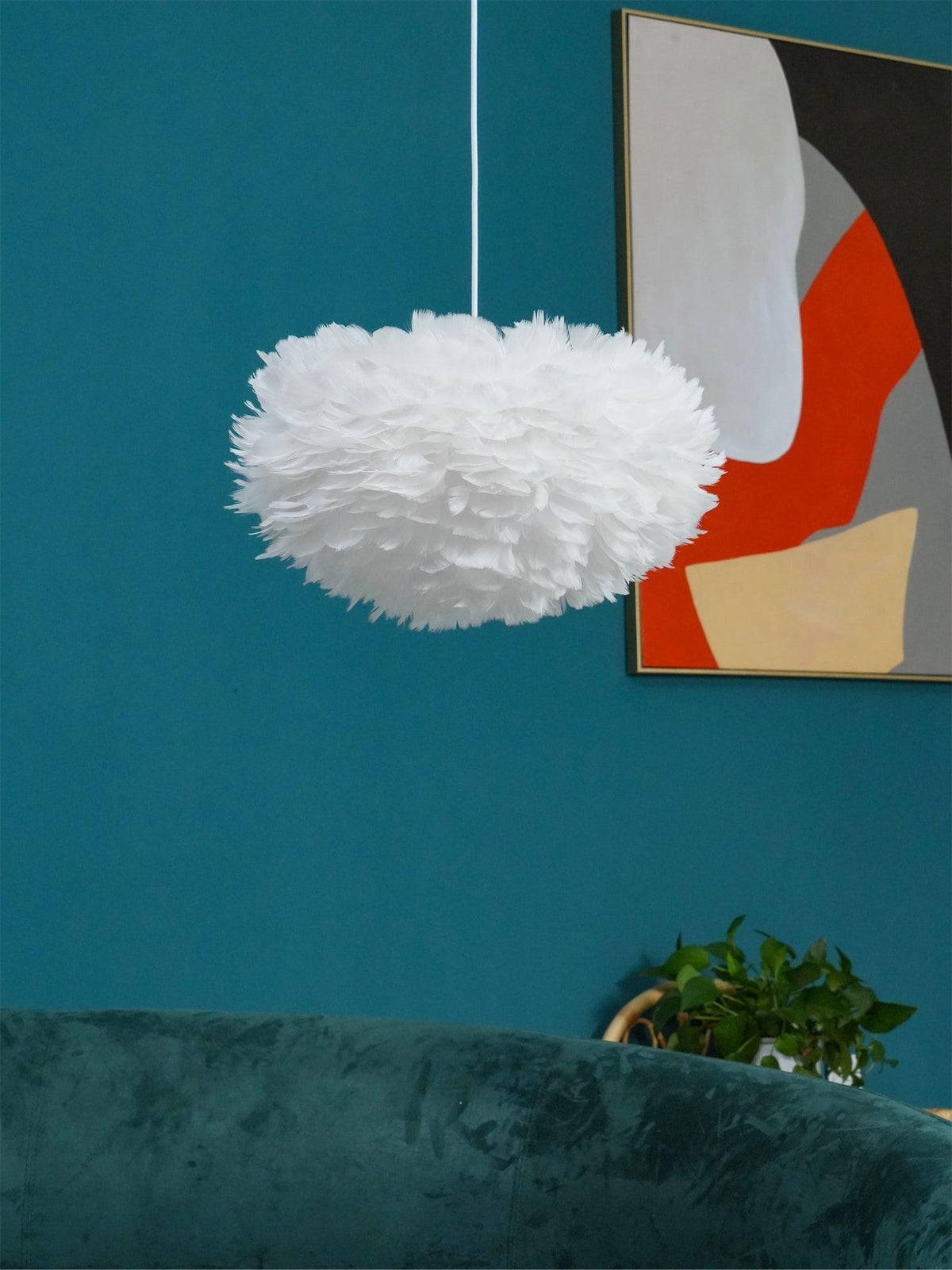 Deveno Feathers hanglamp