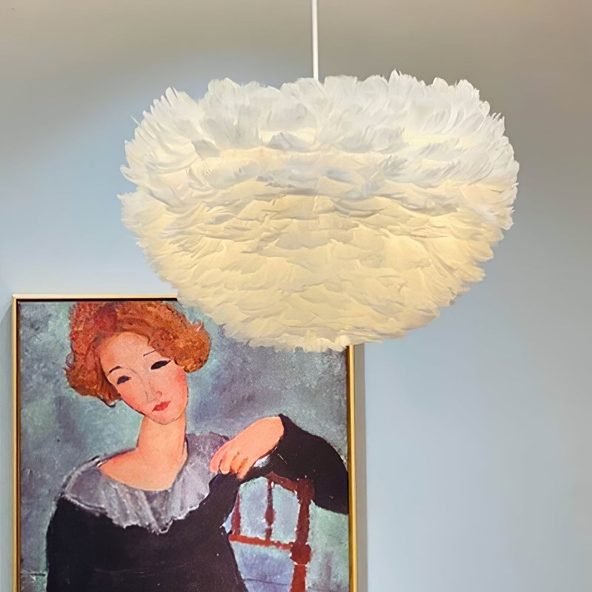 Deveno Feathers hanglamp