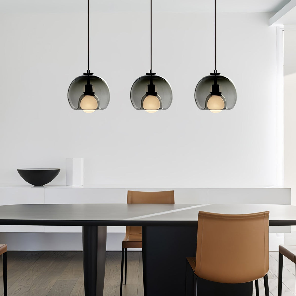 Eamver eigentijdse glazen hanglamp