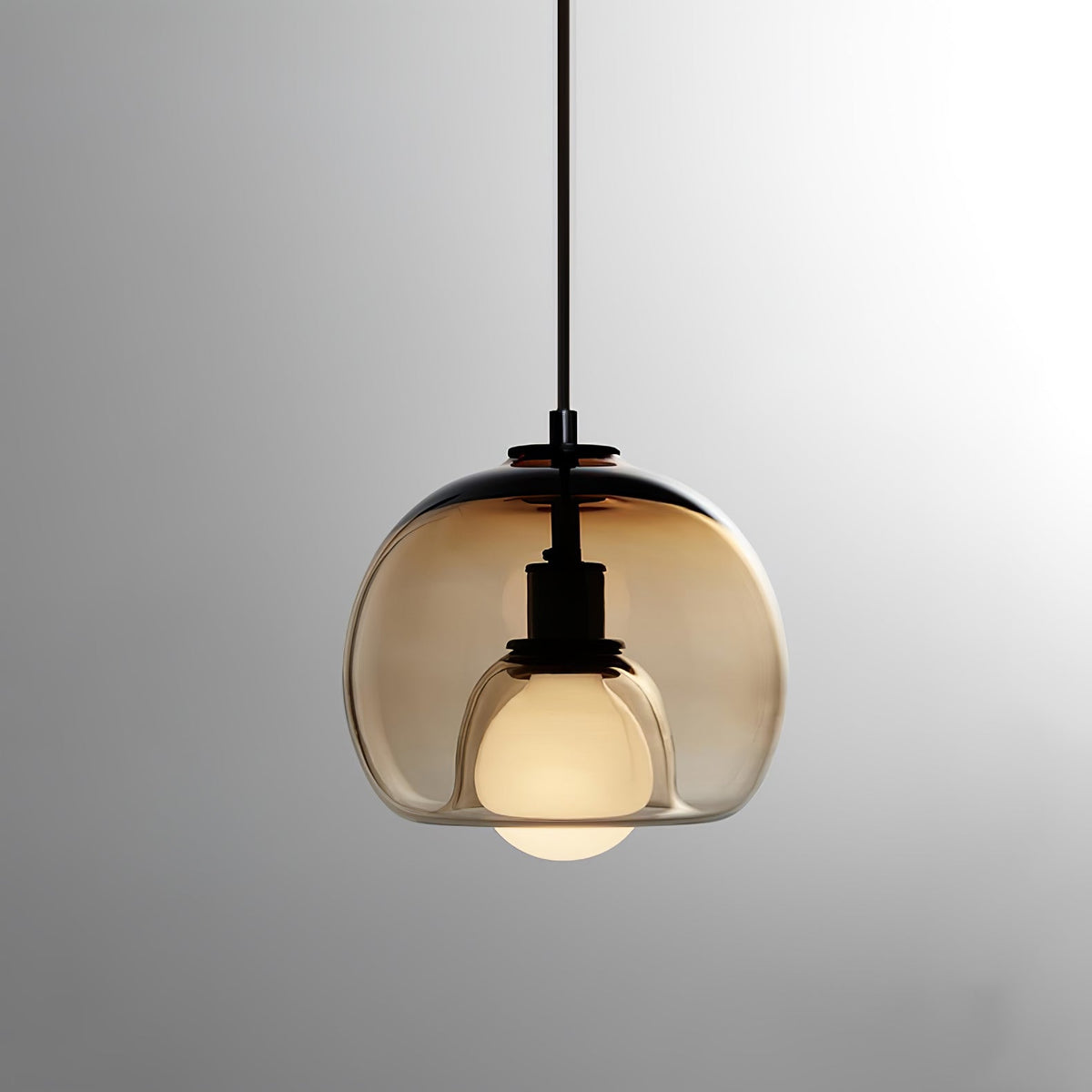 Eamver eigentijdse glazen hanglamp