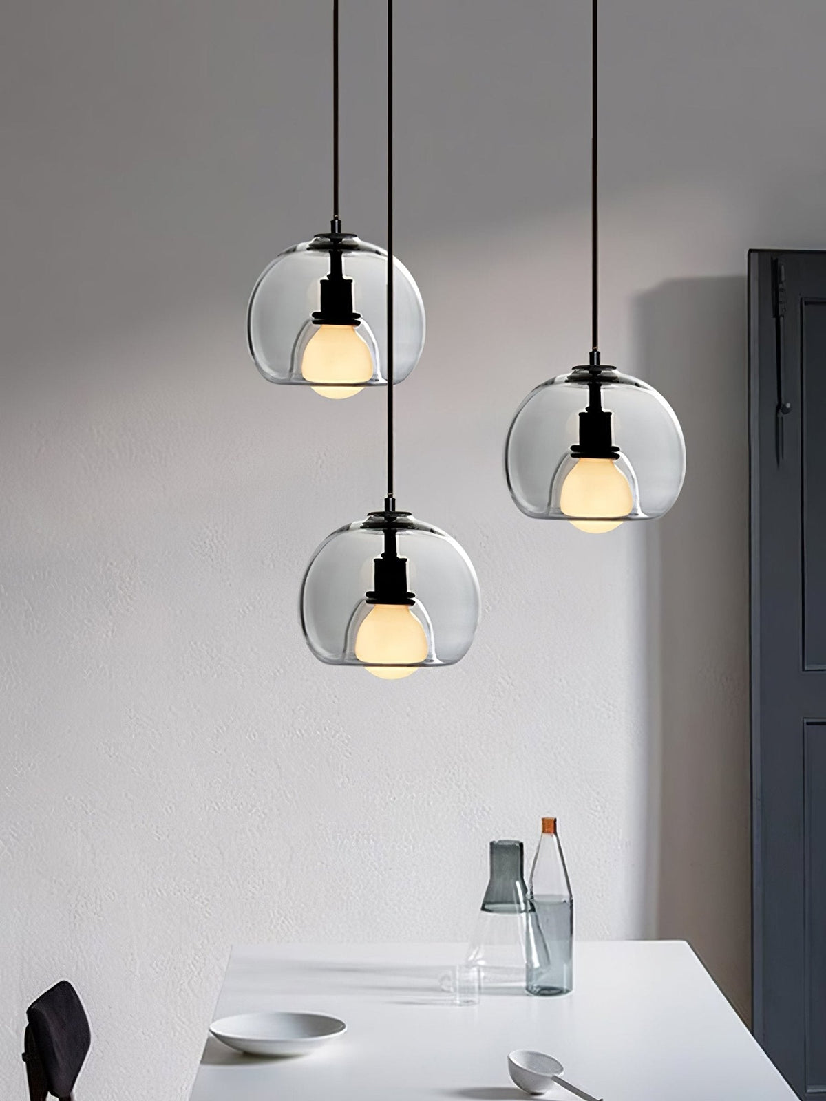 Eamver eigentijdse glazen hanglamp