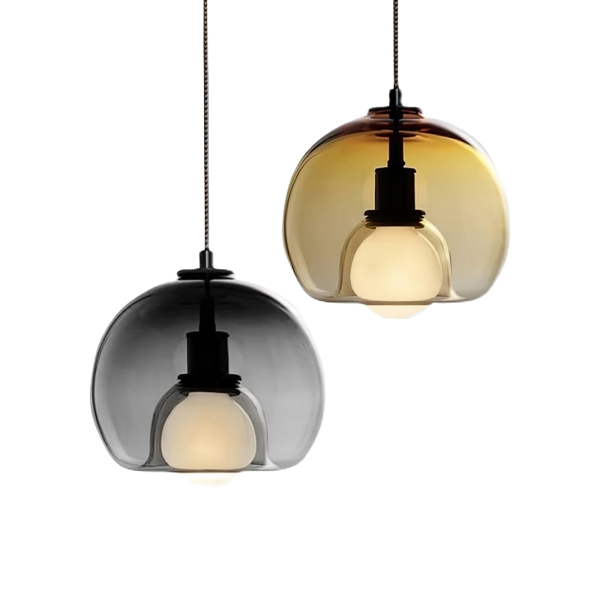Eamver eigentijdse glazen hanglamp