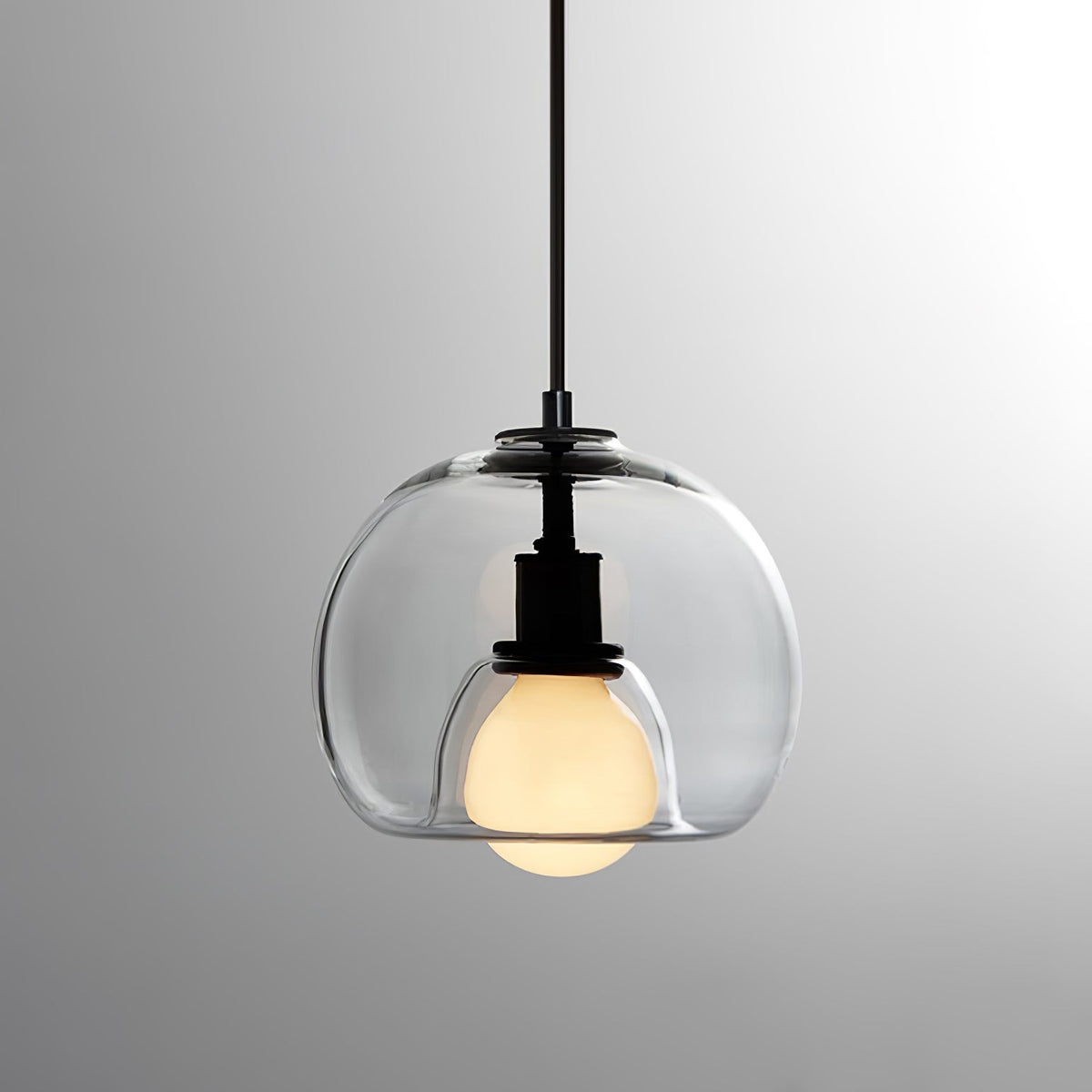 Eamver eigentijdse glazen hanglamp