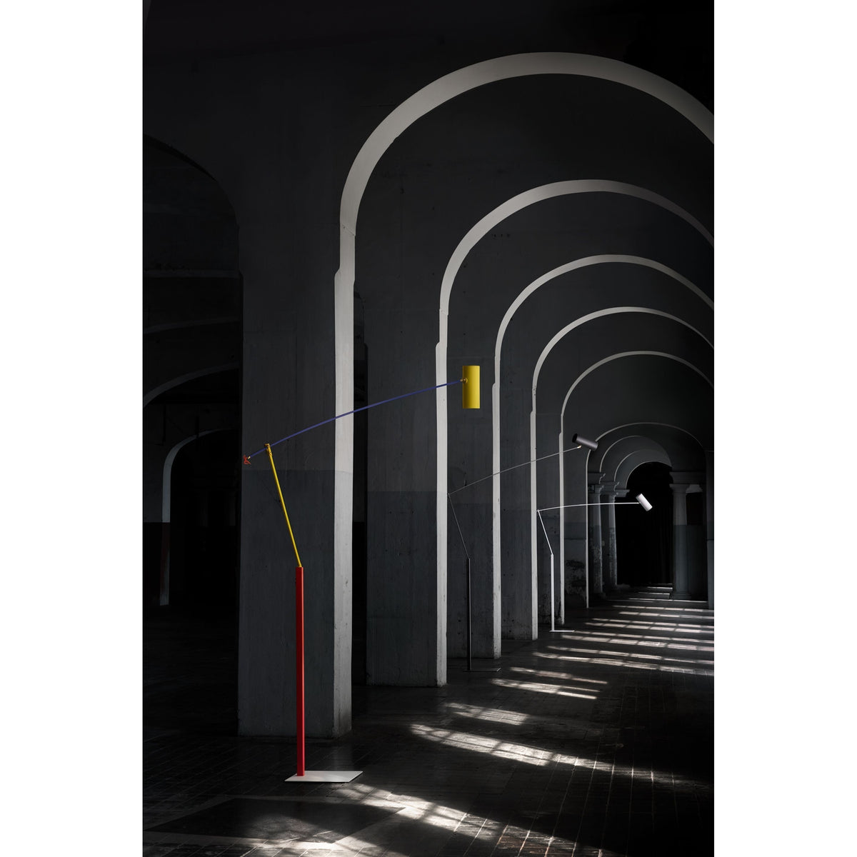 Rohe vloerlamp