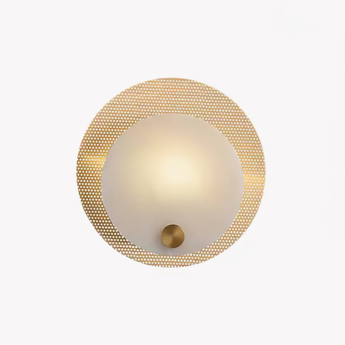 Ilzore ronde plafondlamp van glas