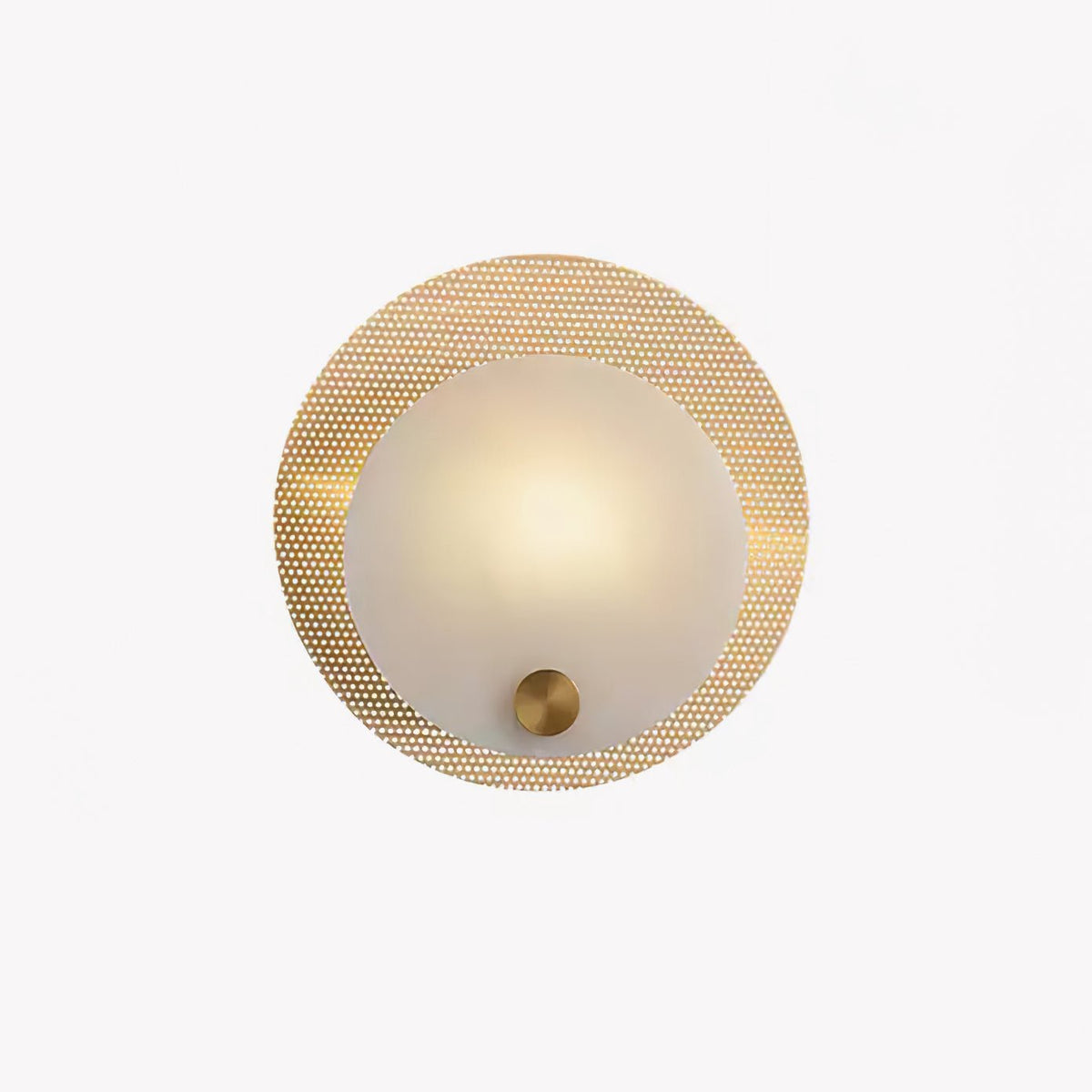 Ilzore ronde plafondlamp van glas