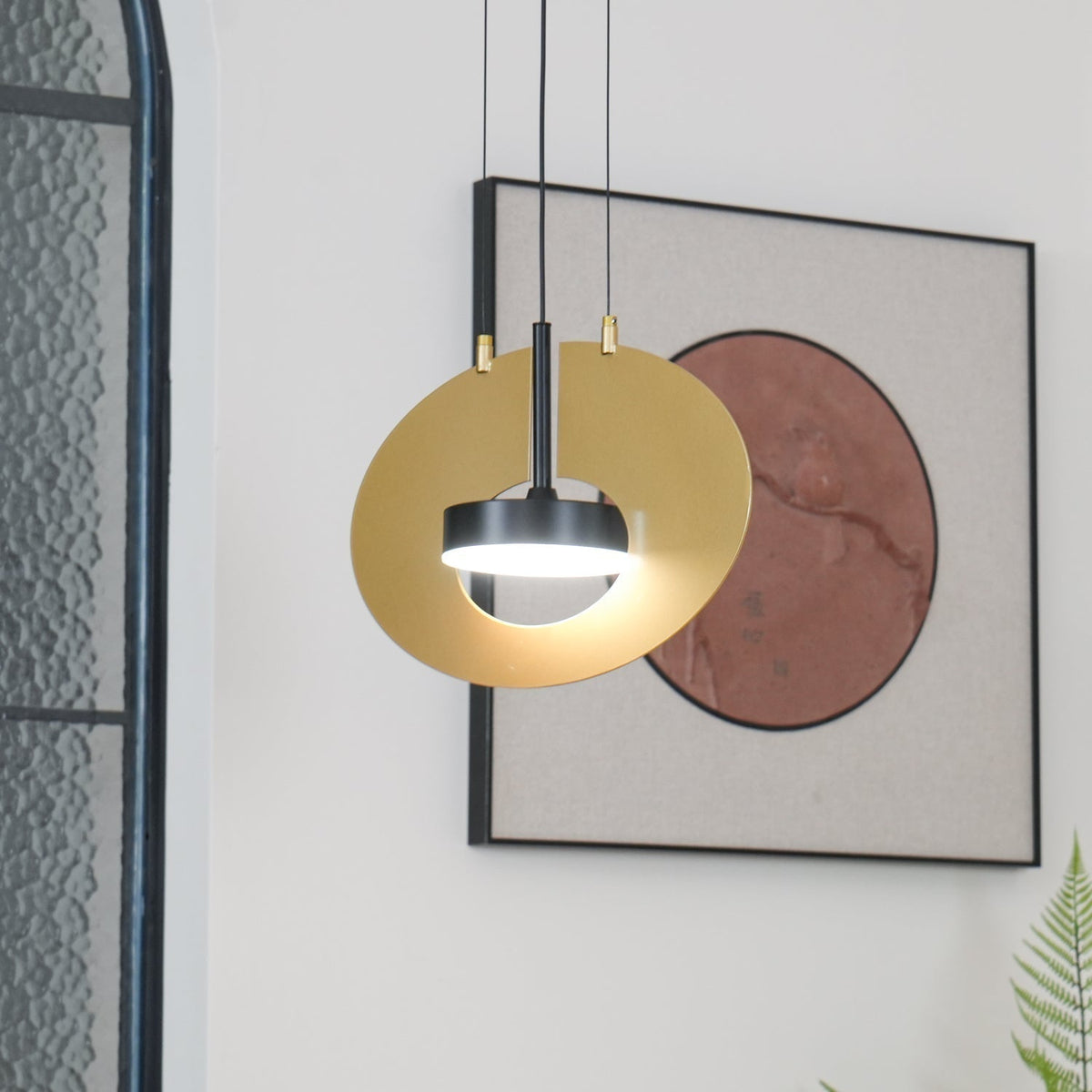 Sirixy hanglamp ovaal ring geometrisch