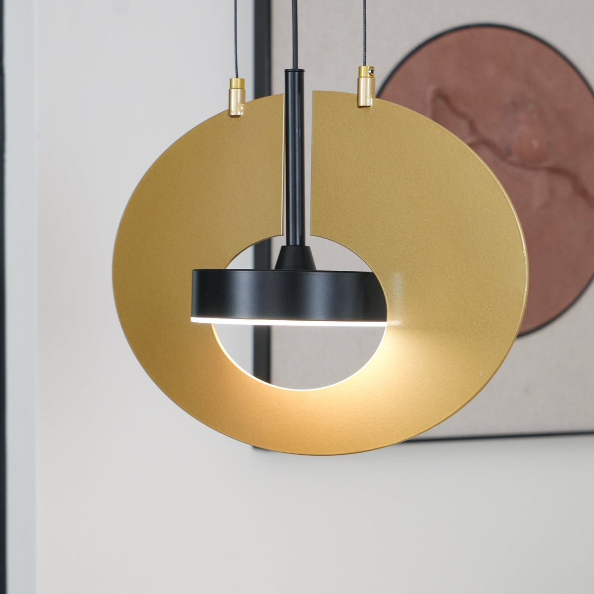 Sirixy hanglamp ovaal ring geometrisch