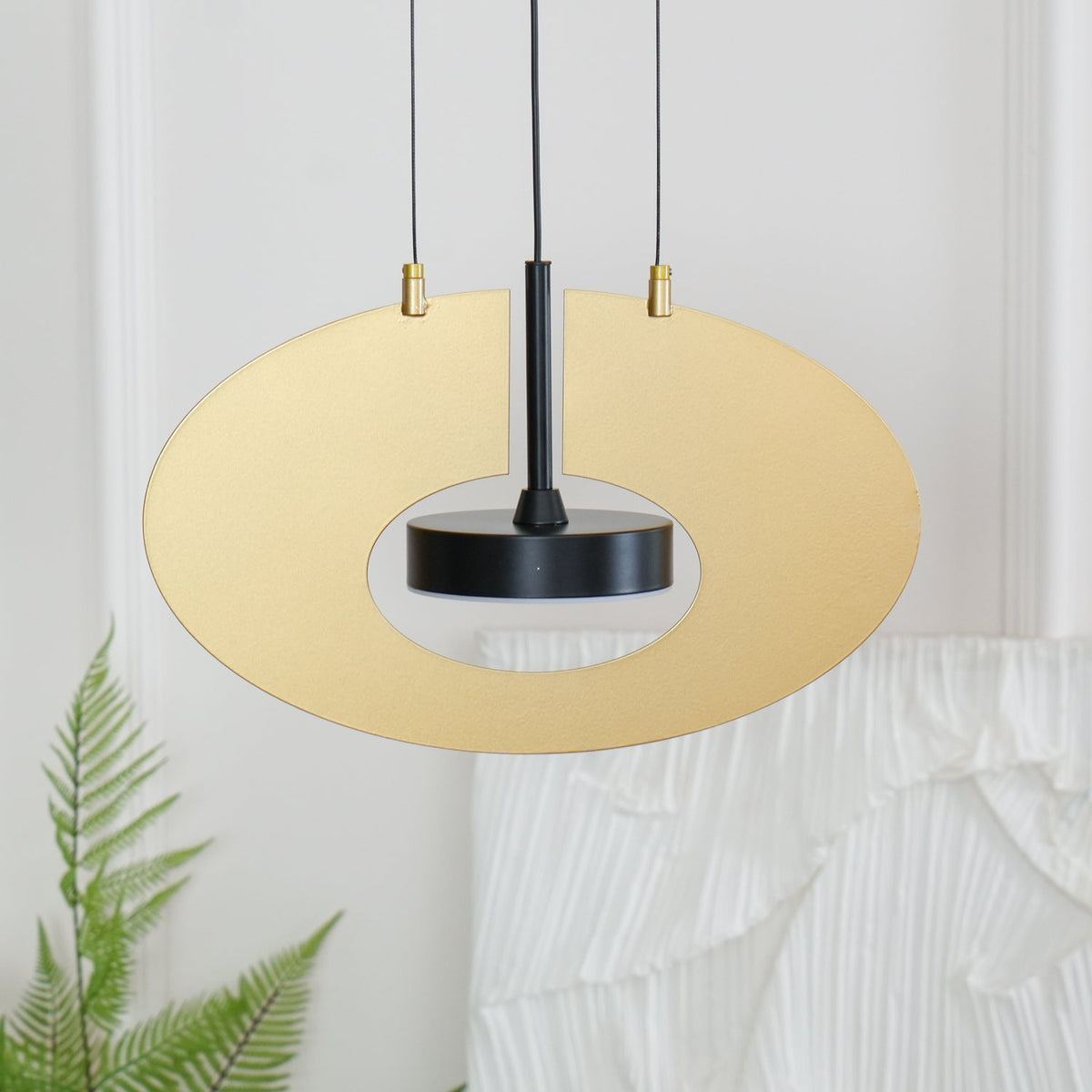 Sirixy hanglamp ovaal ring geometrisch
