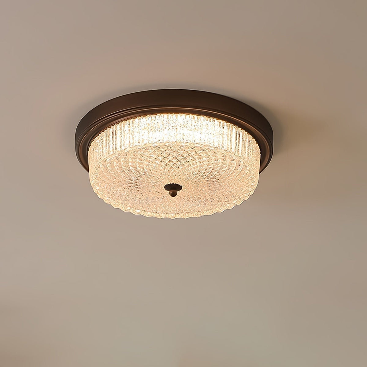 Ilsolen Noordse kunst Klassiek glas plafondlamp