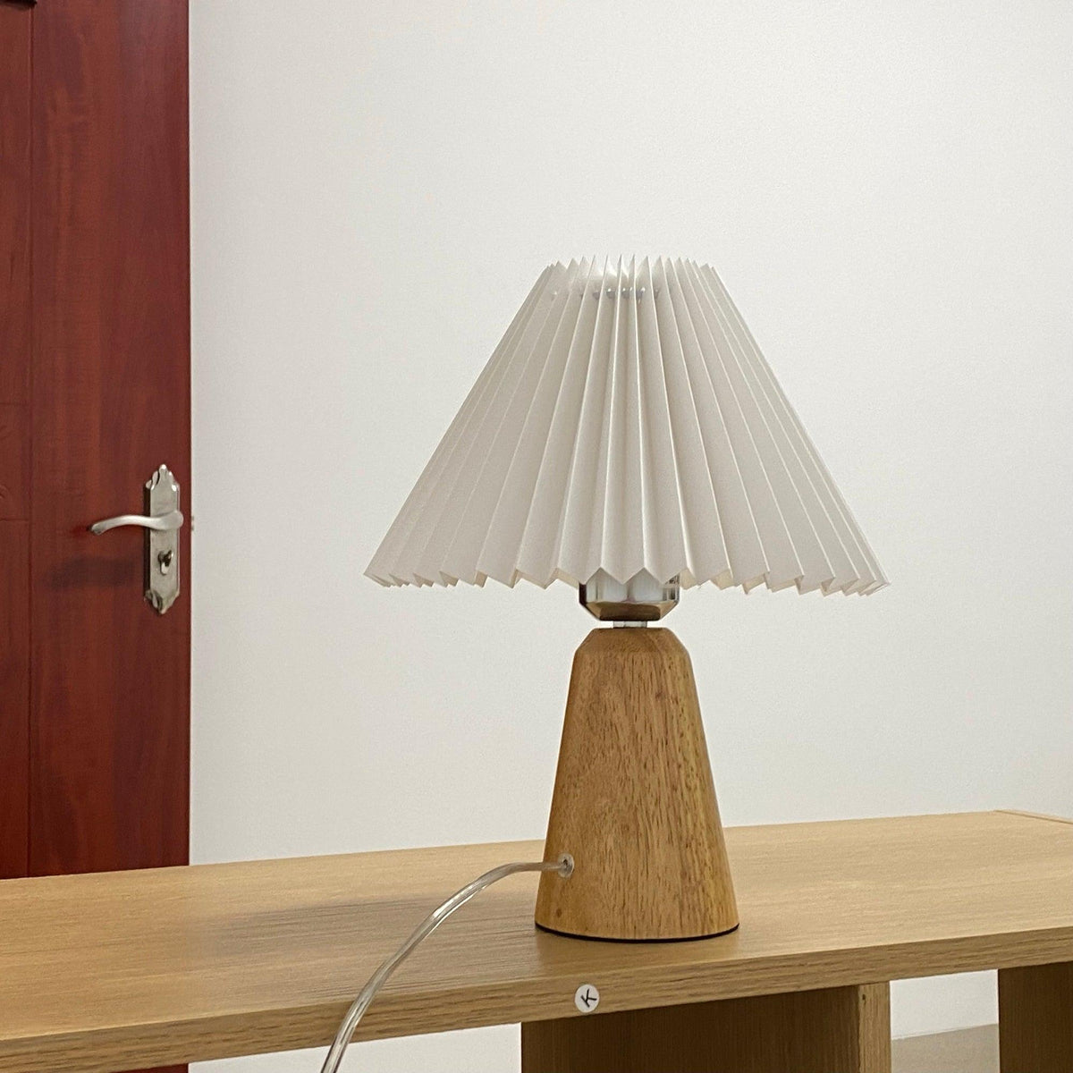 Sylineria Minimalistische houten tafellamp