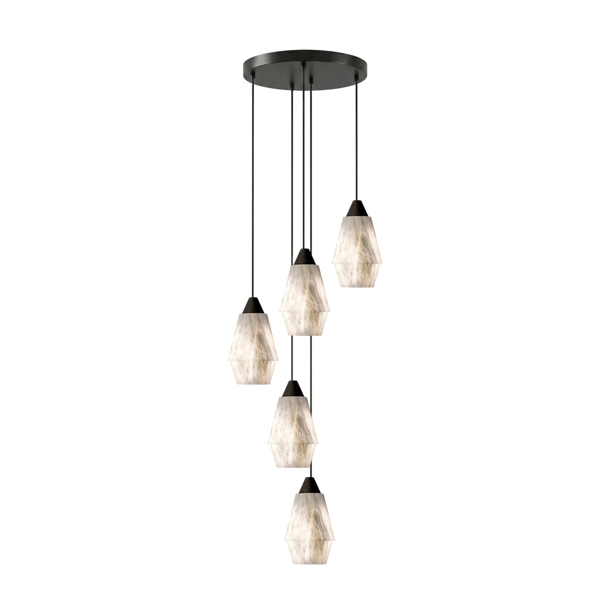 Aurevin albasten Kroonluchter Cluster