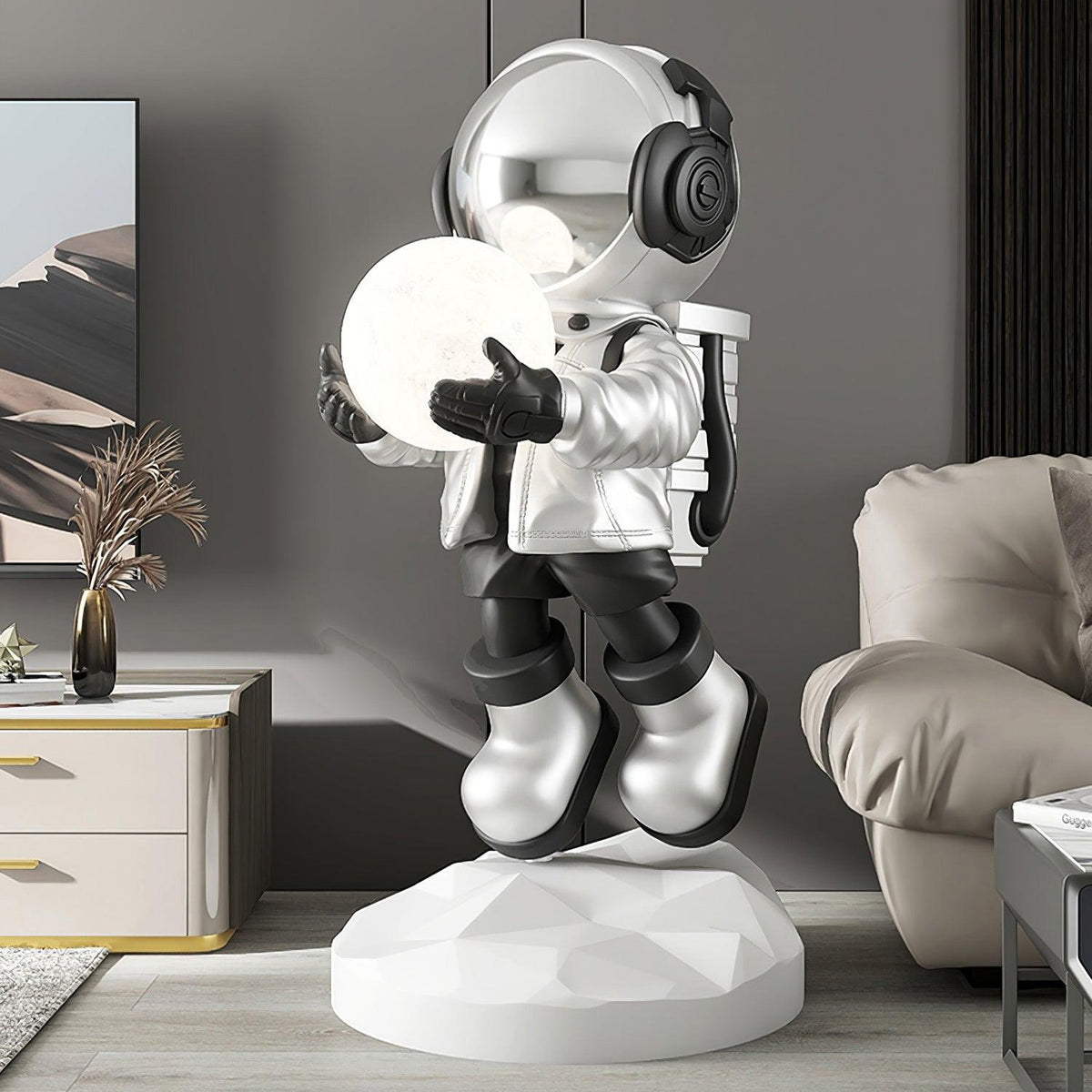 Celeiella Chandler Moderne vloerlamp van hars
