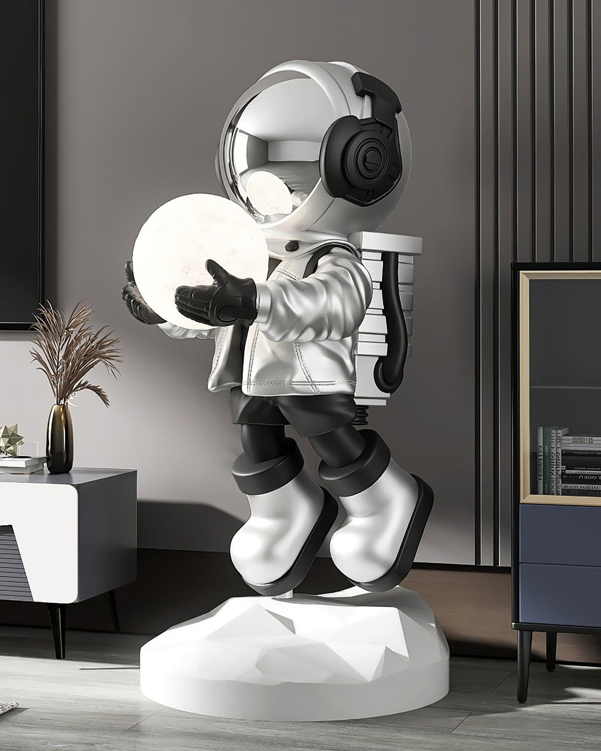 Celeiella Chandler Moderne vloerlamp van hars