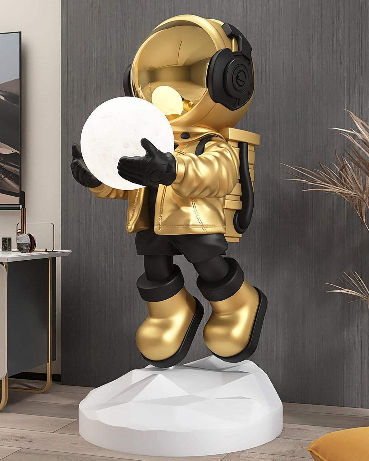 Celeiella Chandler Moderne vloerlamp van hars