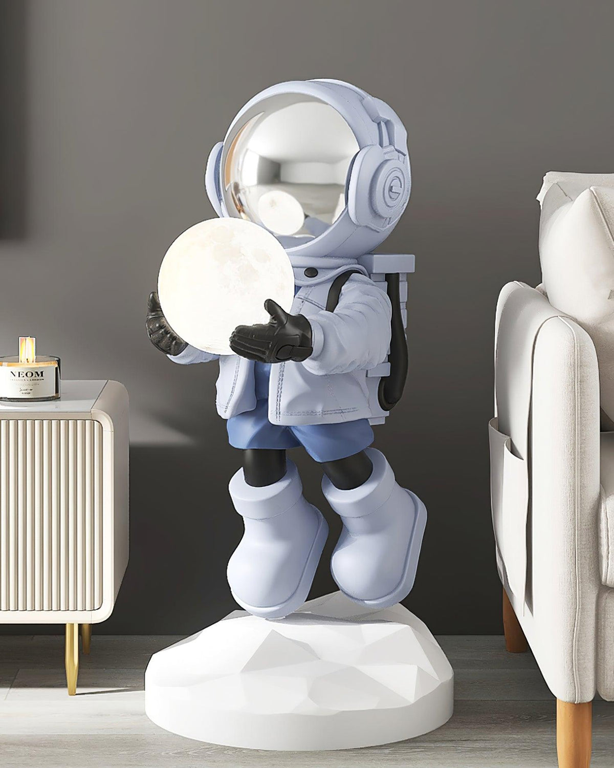 Celeiella Chandler Moderne vloerlamp van hars