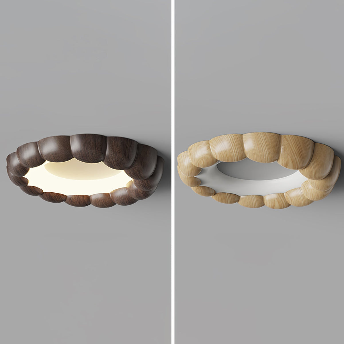 Eraeiel Traditionele Elegantie Ripple plafondlamp