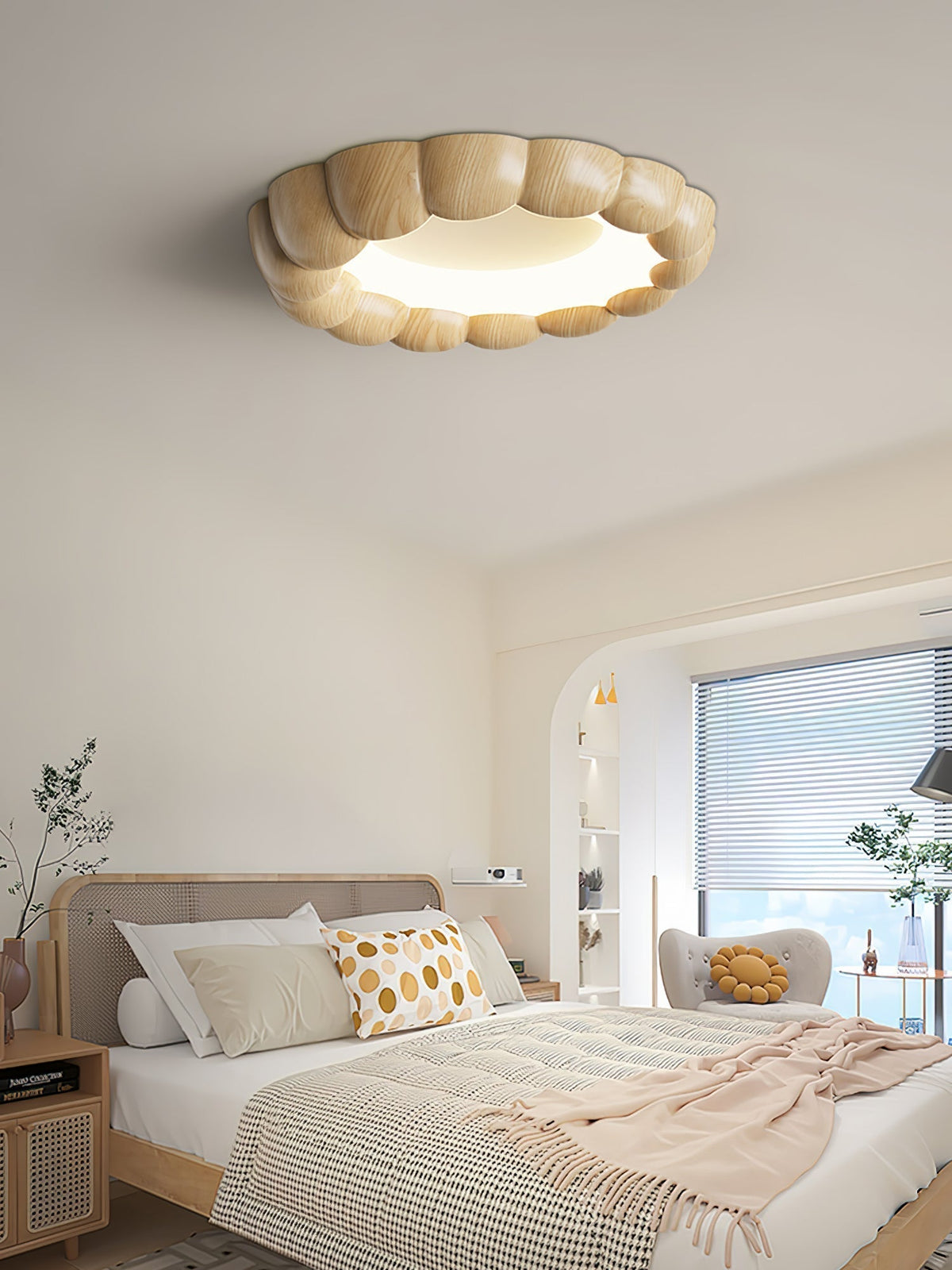 Eraeiel Traditionele Elegantie Ripple plafondlamp