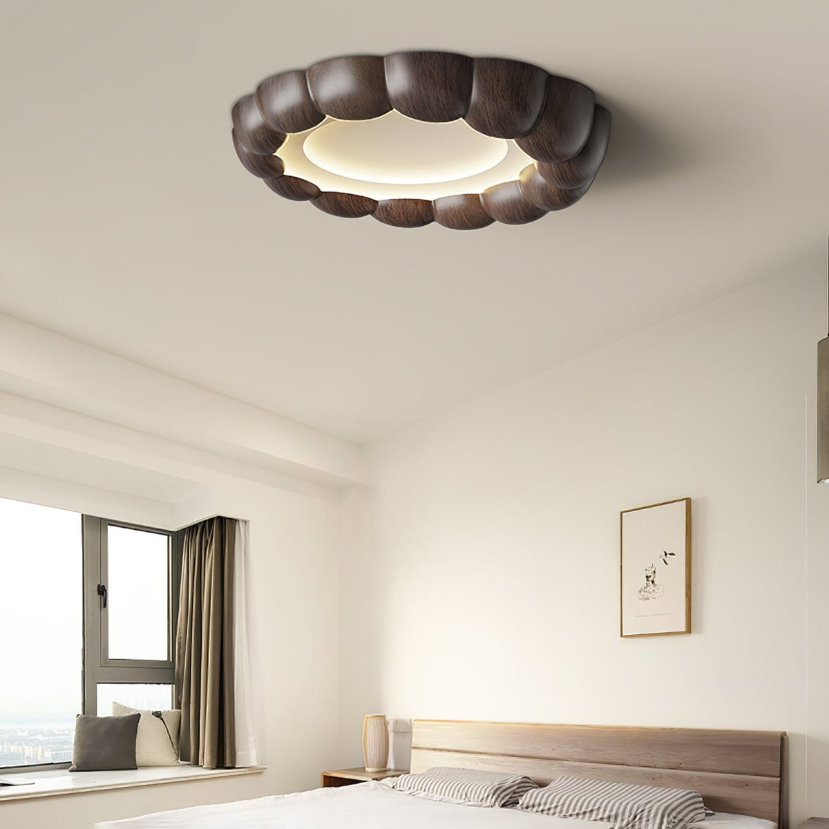 Eraeiel Traditionele Elegantie Ripple plafondlamp