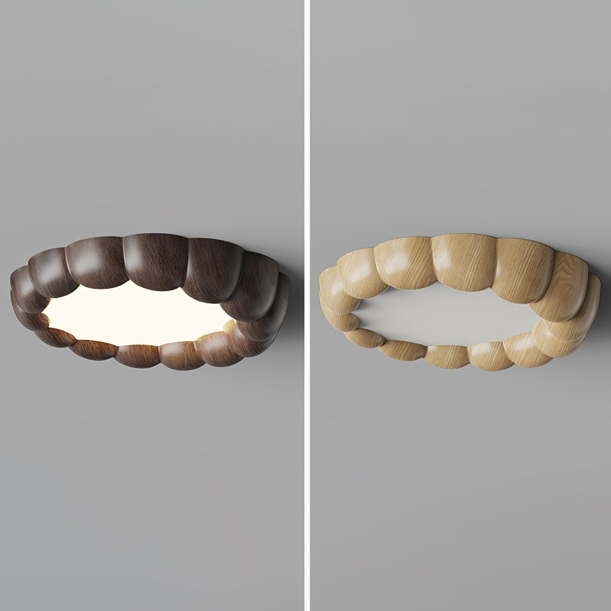 Eraeiel Traditionele Elegantie Ripple plafondlamp
