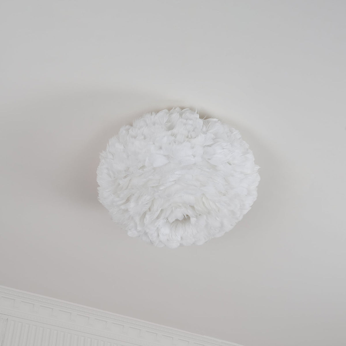 Zalore Premium Noordse kunst plafondlamp met veren