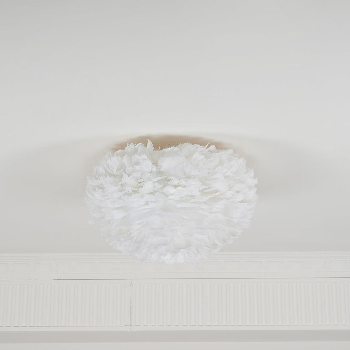 Zalore Premium Noordse kunst plafondlamp met veren
