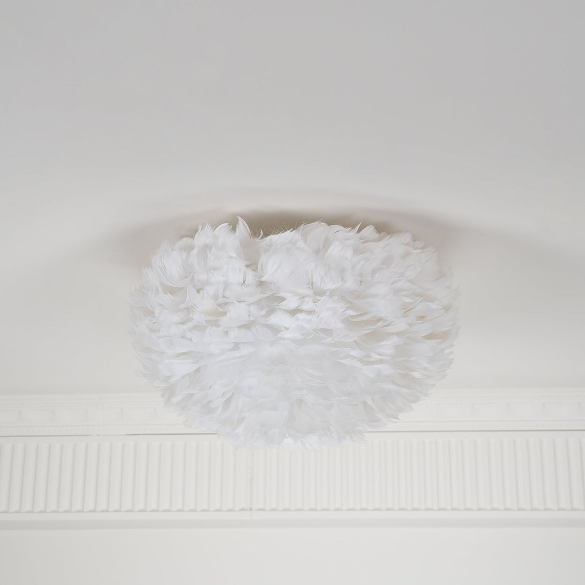 Zalore Premium Noordse kunst plafondlamp met veren