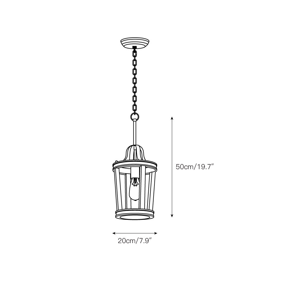 Loden hanglamp