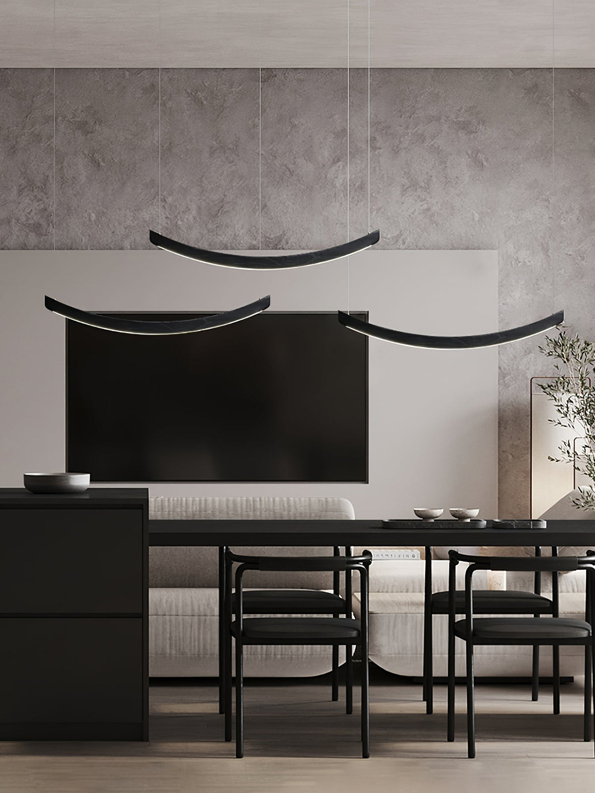 Sororelle Crescent hanglamp