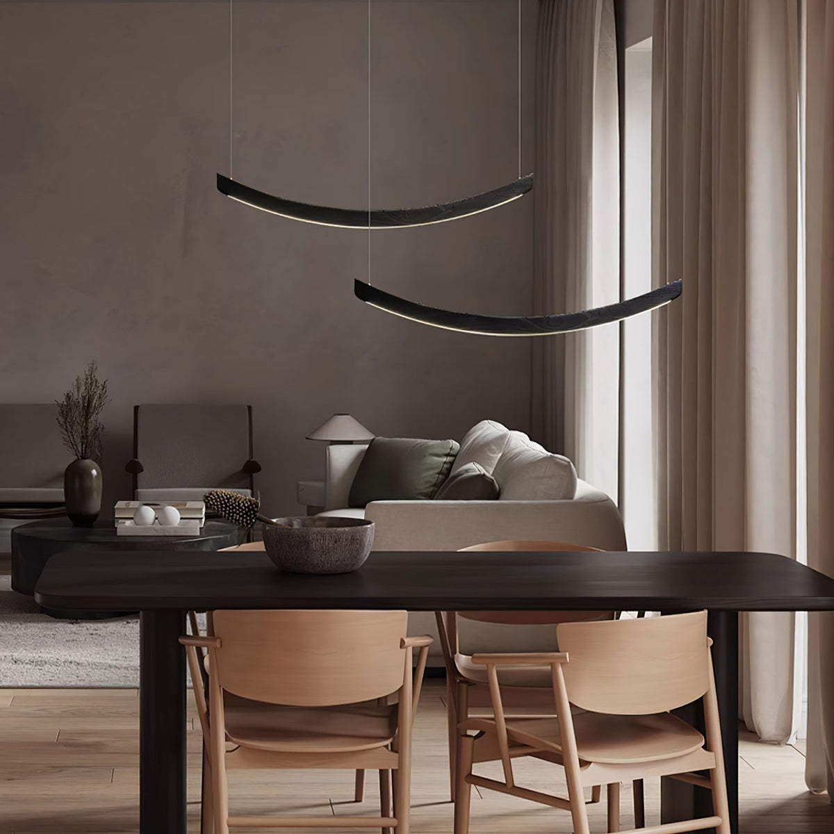 Sororelle Crescent hanglamp