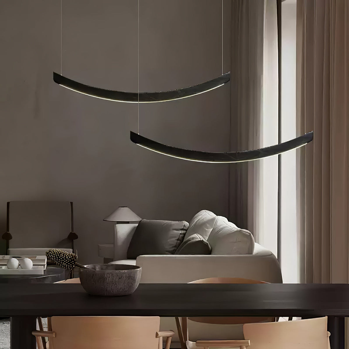 Sororelle Crescent hanglamp