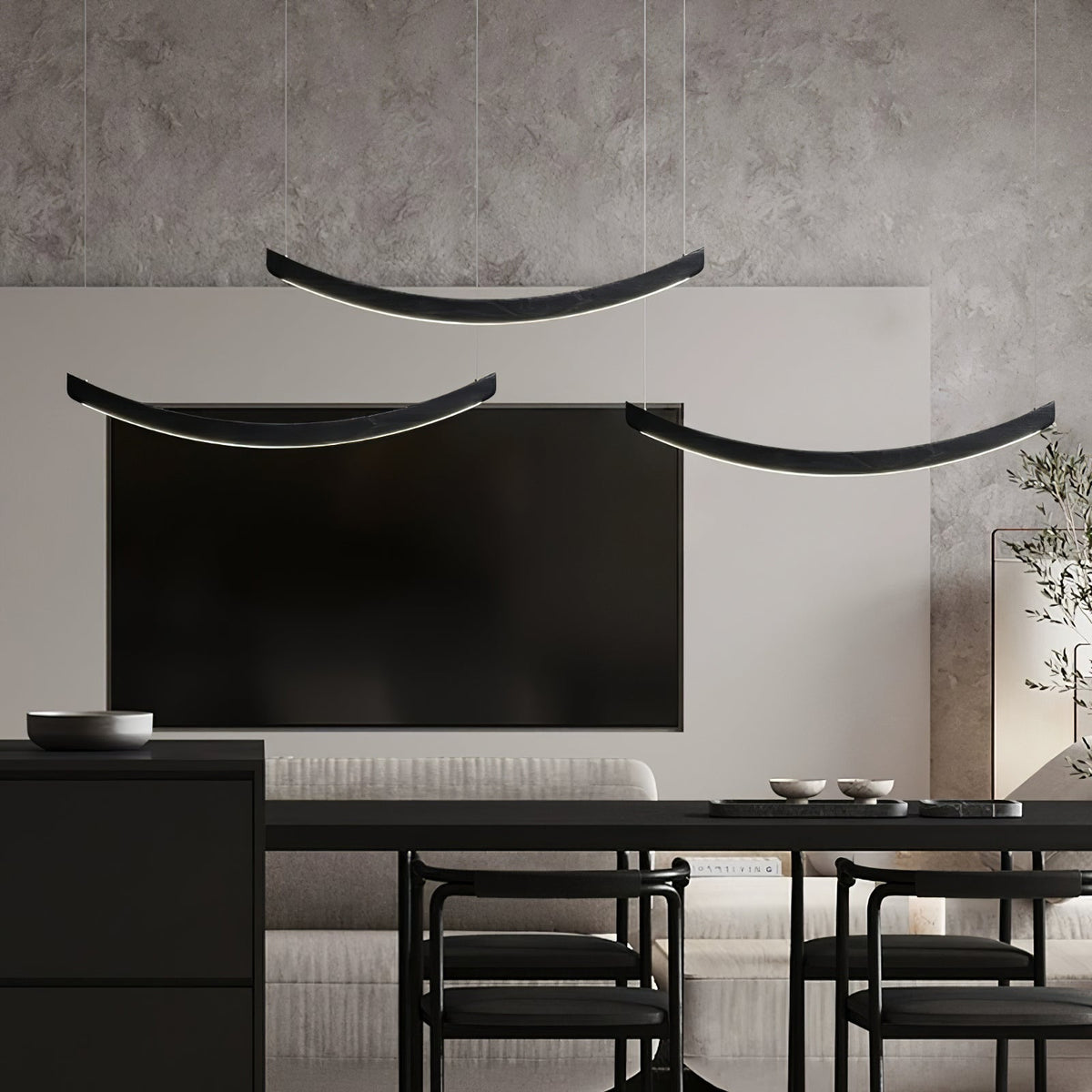 Sororelle Crescent hanglamp