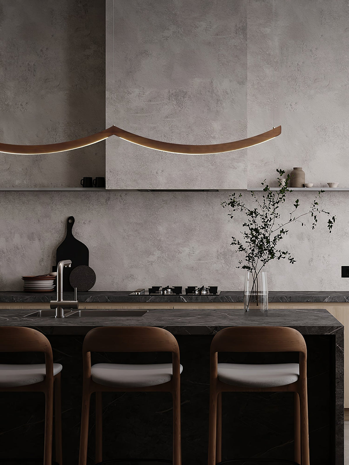 Sororelle Crescent hanglamp