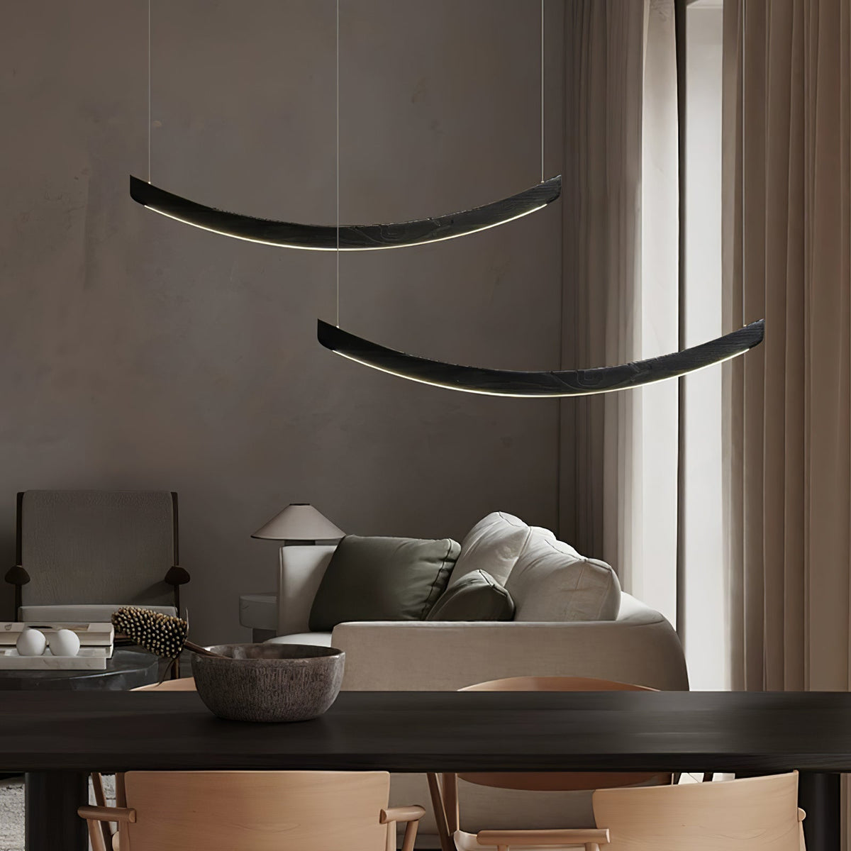 Sororelle Crescent hanglamp