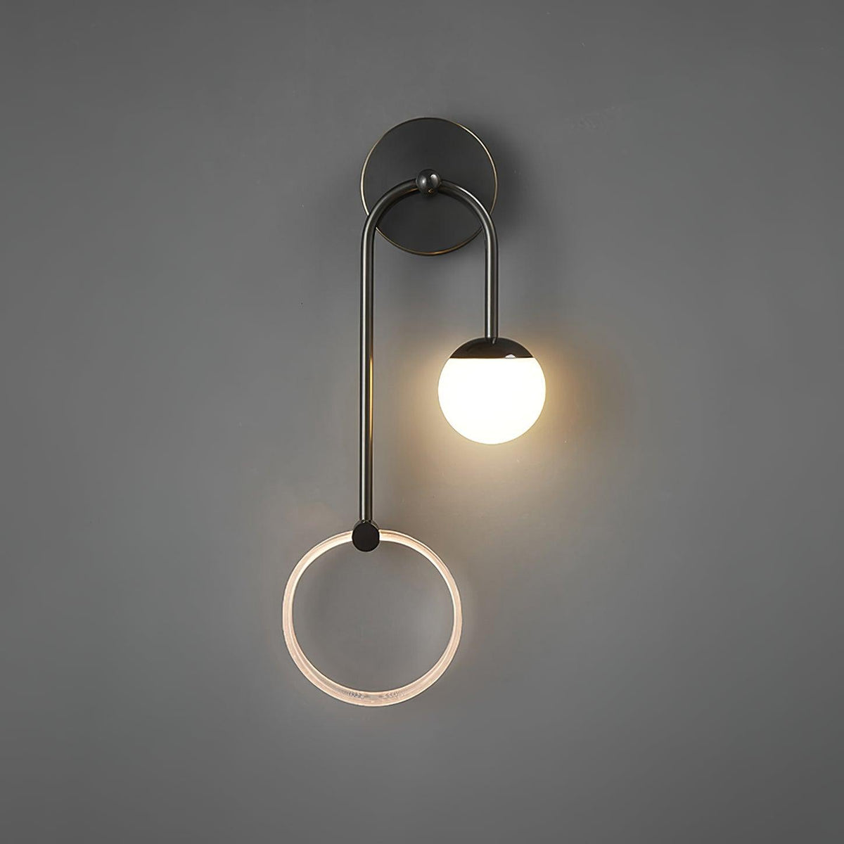 Warren modern Minimalistisch LED Messing Wandlamp