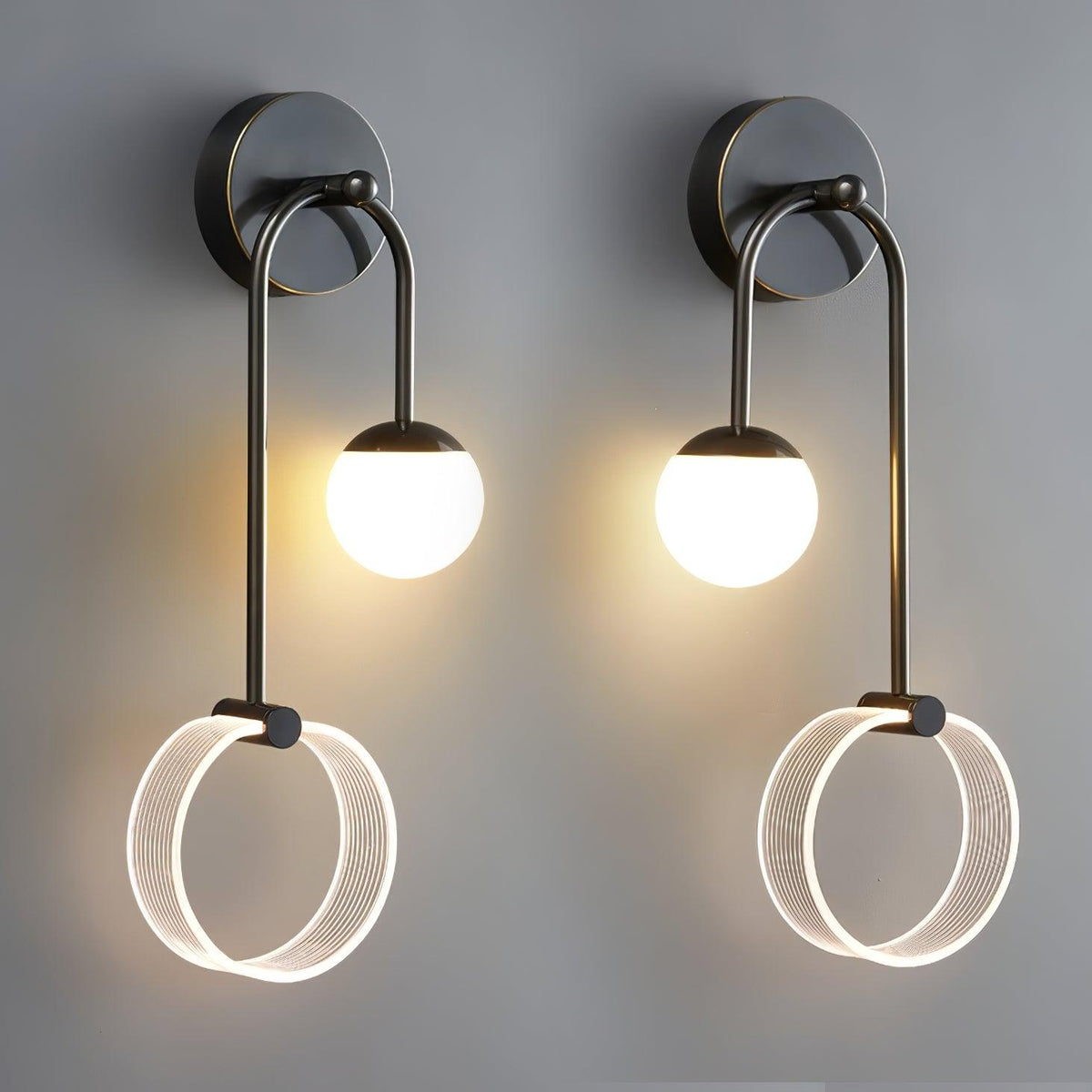 Warren modern Minimalistisch LED Messing Wandlamp