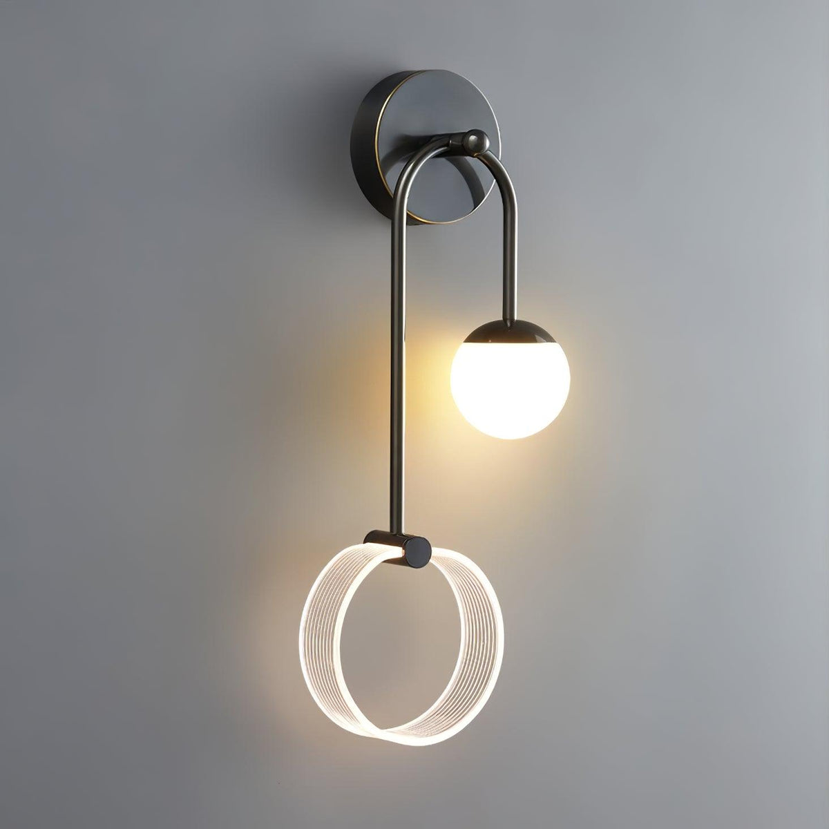 Warren modern Minimalistisch LED Messing Wandlamp