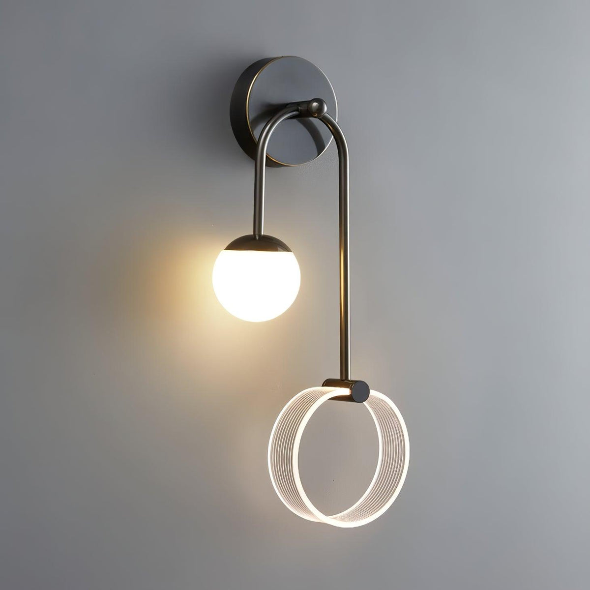 Warren modern Minimalistisch LED Messing Wandlamp
