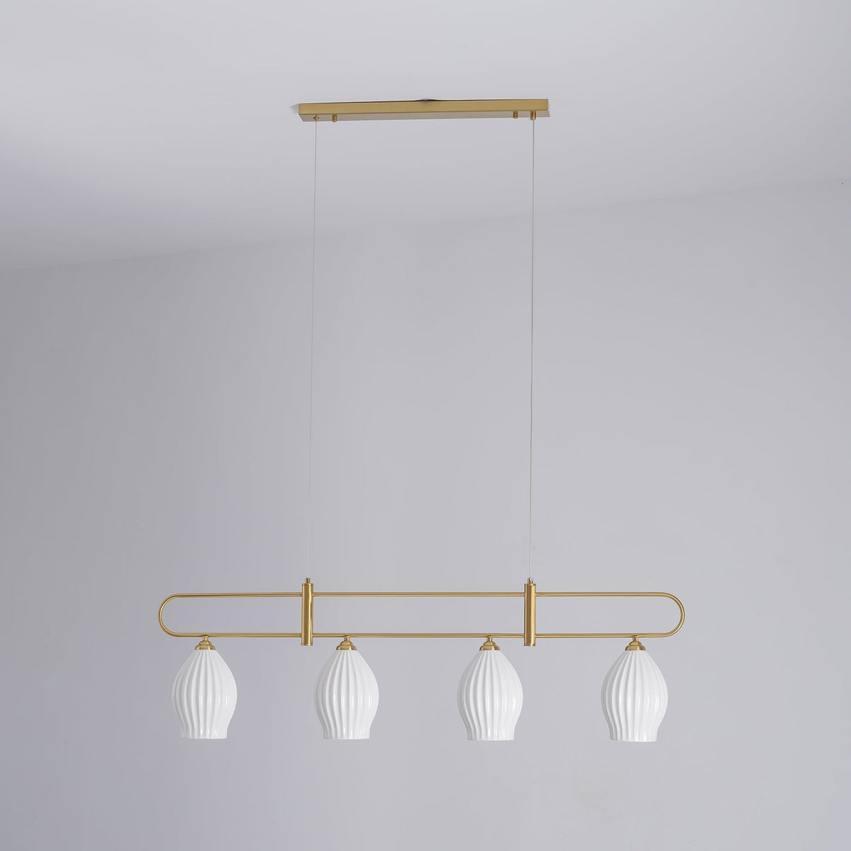 Arlirir moderne hanglamp met minimalistisch kunstwerk in keramiek