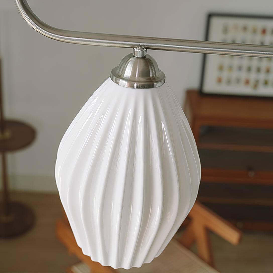 Arlirir moderne hanglamp met minimalistisch kunstwerk in keramiek
