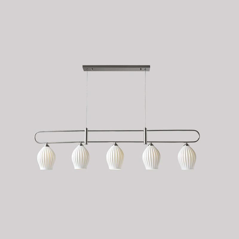 Arlirir moderne hanglamp met minimalistisch kunstwerk in keramiek