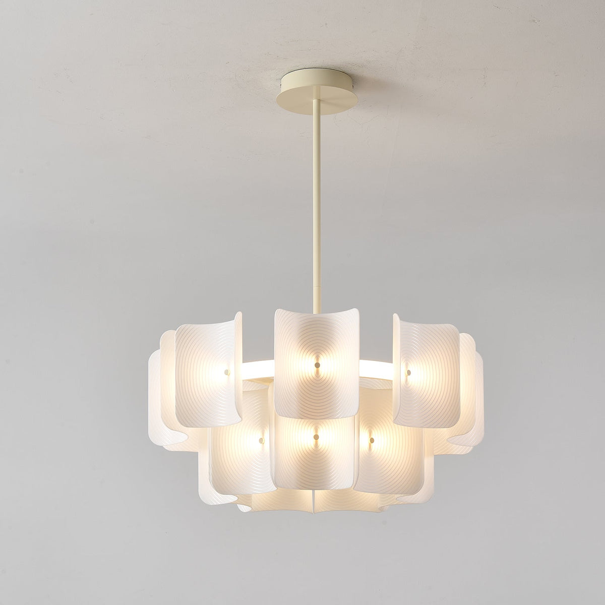 Seliriel Kroonluchter met vingerafdruk LED