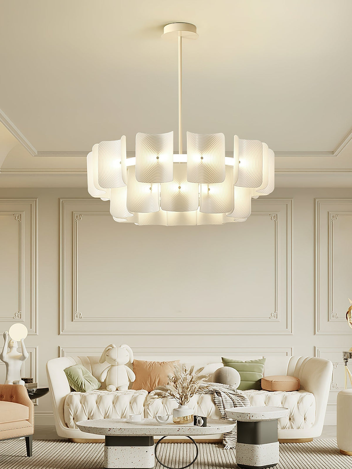 Seliriel Kroonluchter met vingerafdruk LED