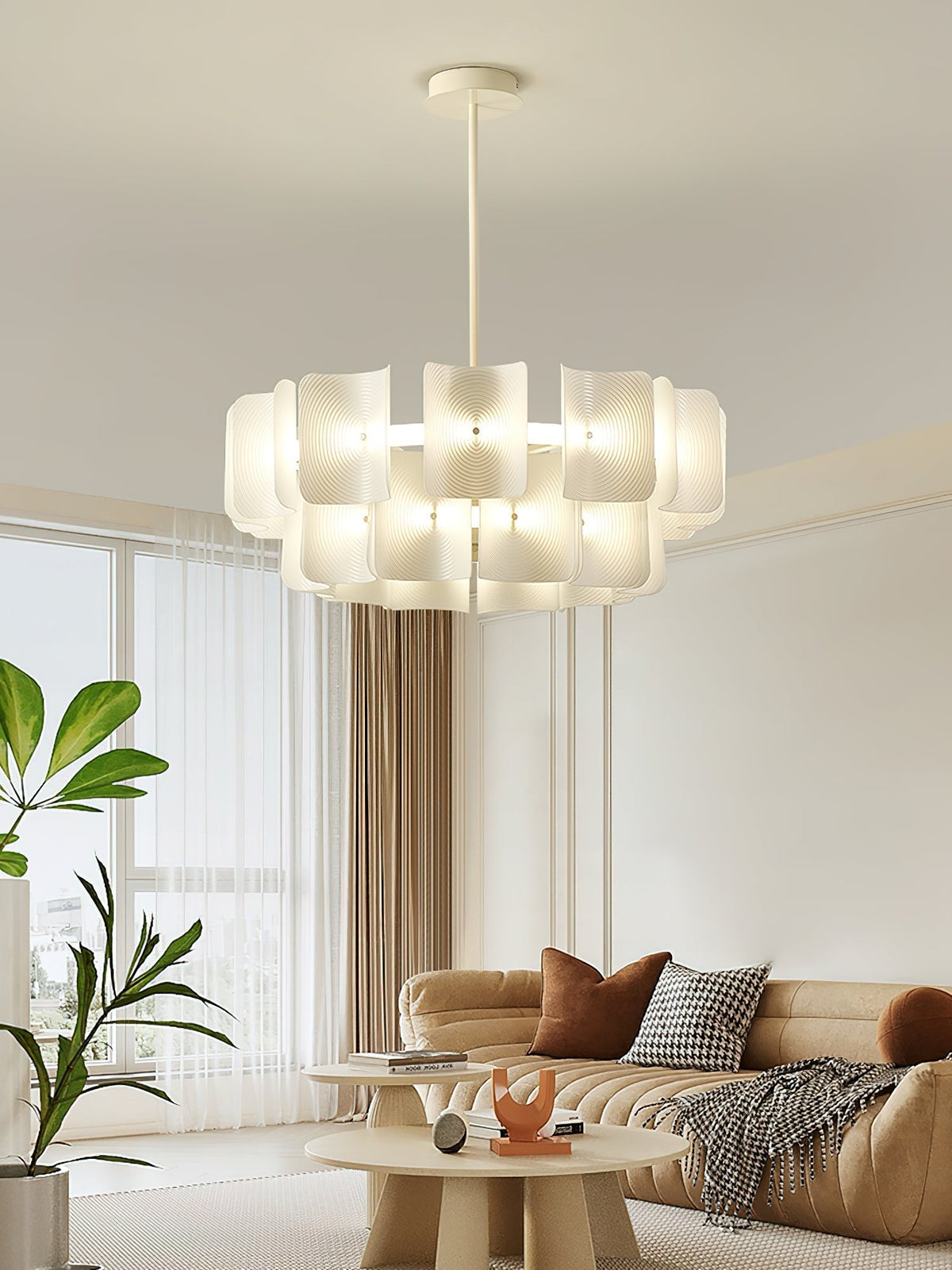 Seliriel Kroonluchter met vingerafdruk LED