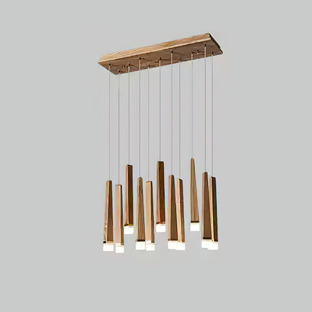 Sylielle Firewood Stick Hout Kroonluchter