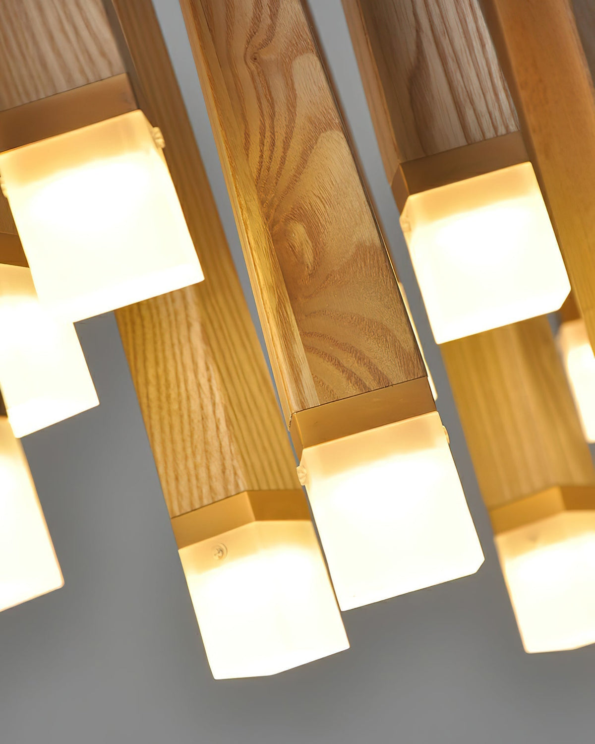 Sylielle Firewood Stick Hout Kroonluchter