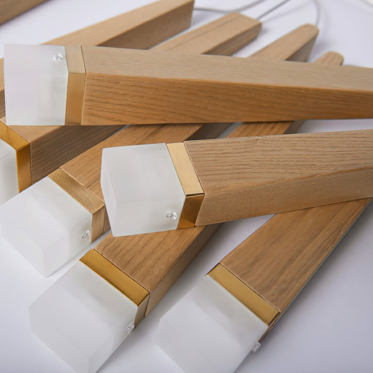 Sylielle Firewood Stick Hout Kroonluchter