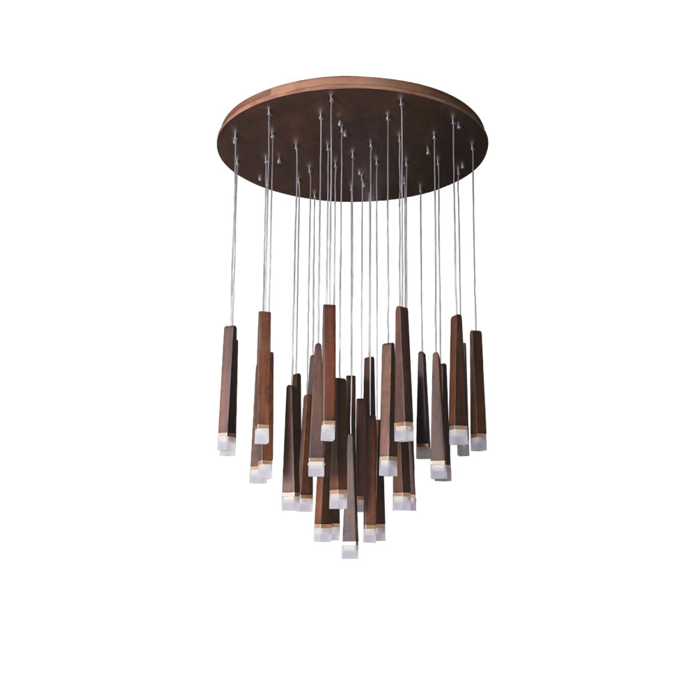 Sylielle Firewood Stick Hout Kroonluchter